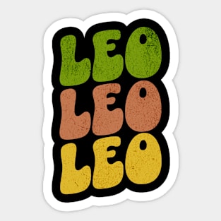 Leo Sticker